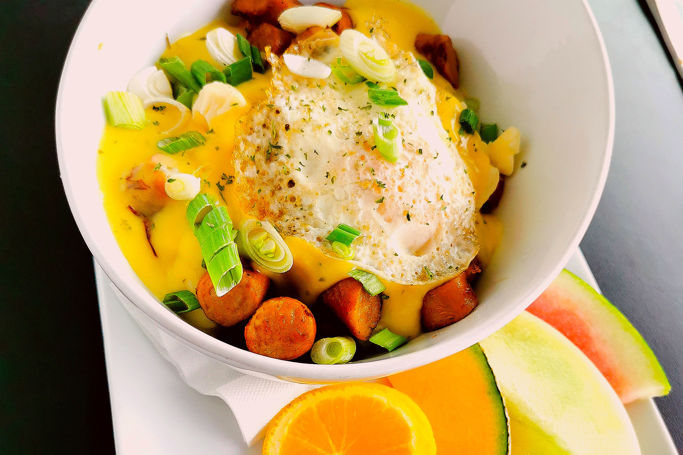 poutine dejeuner &bull; Aeroport de Sherbrooke